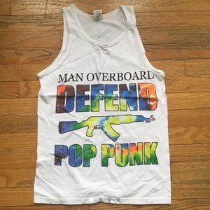Man Overboard Unisex Tank Top